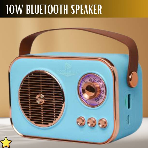 FRONY Saregama (PORTABLE BLUETOOTH SPEAKER) Fm Radio Speaker With Deep Bass SoundBO444 10 W Bluetooth Laptop/Desktop Speaker