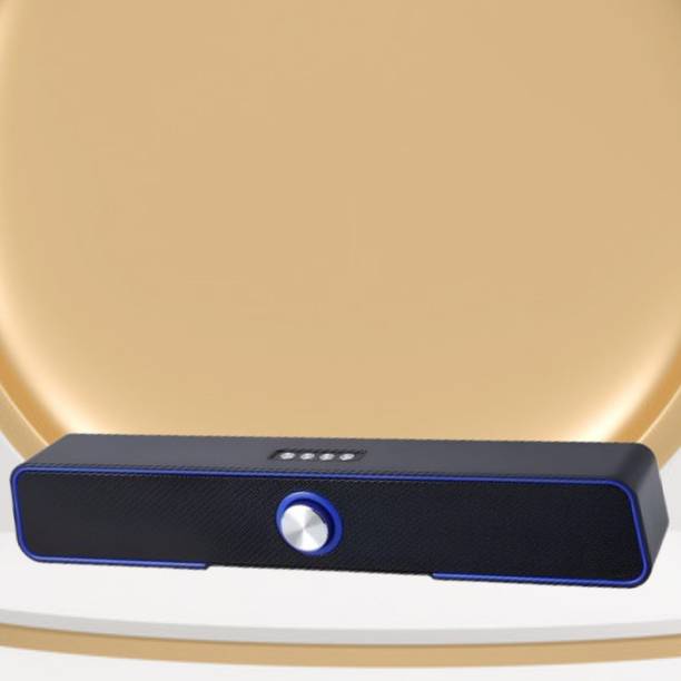GUGGU Bluetooth Soundbar Speaker with Immersive 3D Surround Sound & 2400mAh BatteyC279 10 W Bluetooth Home Theatre