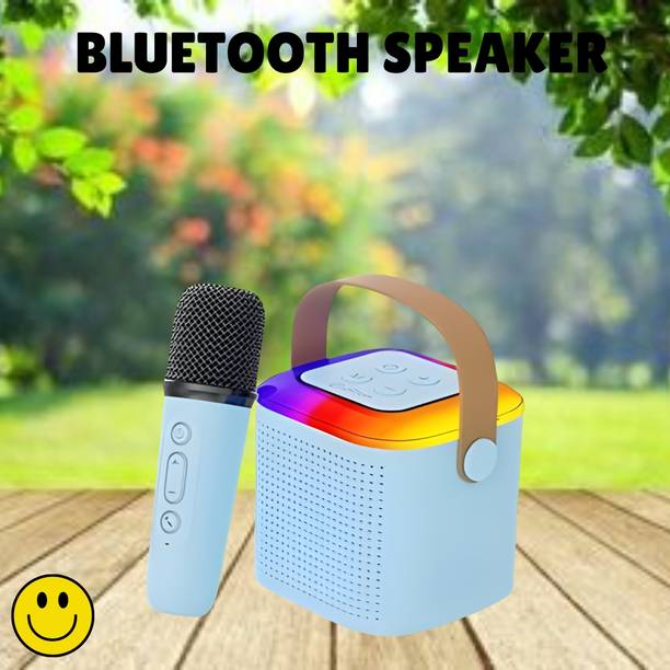 Clairbell Y1 (PORTABLE BLUETOOTH DESKTOP SPEAKER) With Singing Mic Upto & 6Hr PlaytimeR323 10 W Bluetooth Laptop/Desktop Speaker