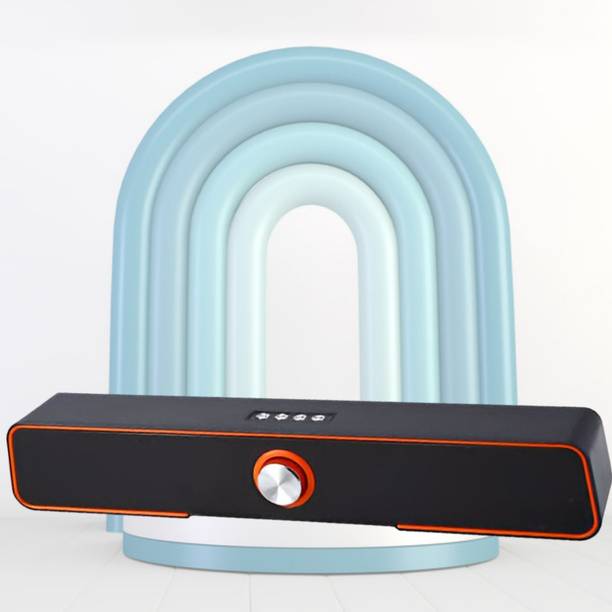GUGGU Bluetooth Soundbar Speaker with Immersive 3D Surround Sound & 2400mAh BatteyC201 10 W Bluetooth Home Theatre