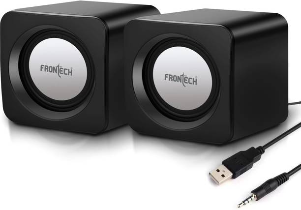 Frontech Premium 2.0 Channel USB Powered Speakers with 1.5W x 2 Output, AUX Input 3 W Laptop/Desktop Speaker