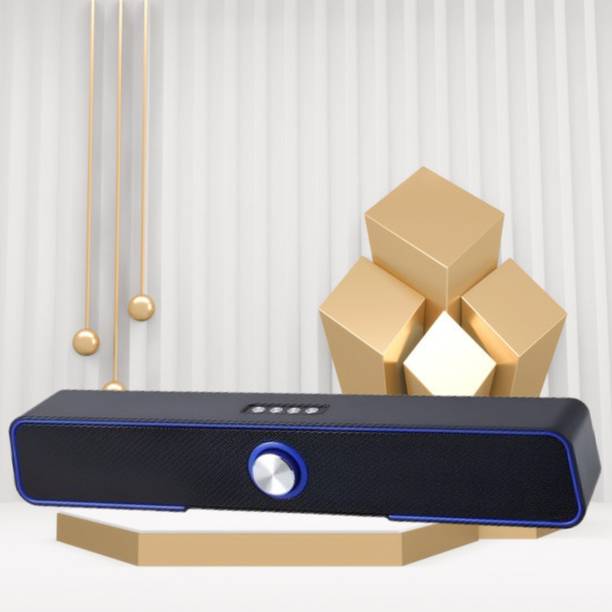 Clairbell Bluetooth Soundbar Speaker with Immersive 3D Surround Sound & 2400mAh BatteyB45 10 W Bluetooth Home Theatre