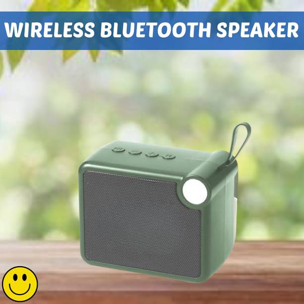SACRO M406 (PORTABLE WIRELESS SPEAKER) Crystal Clear Sound With Long Life BatteryE285 5 W Bluetooth Laptop/Desktop Speaker