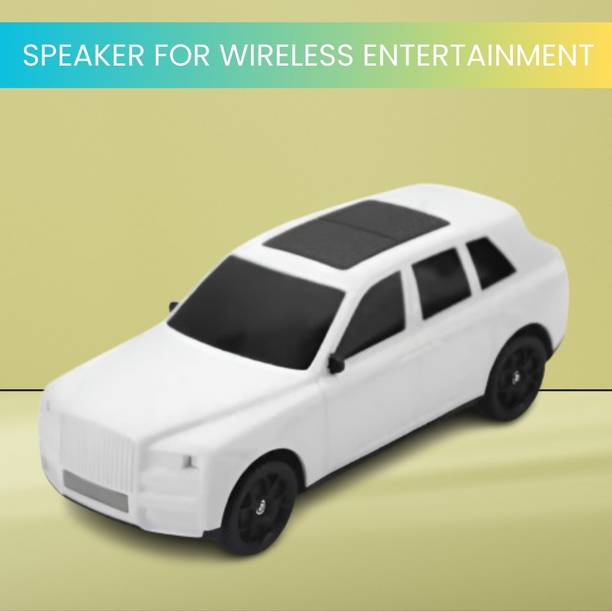 GUGGU F1 (WIRELESS BLUETOOTH SPEAKER) Car Speaker With Stereo Powerful SoundW414 5 W Bluetooth Laptop/Desktop Speaker