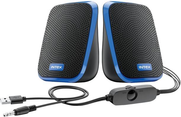 Intex IT 120 DESKTOP SPEAKER 2.0 10 W Laptop/Desktop Speaker