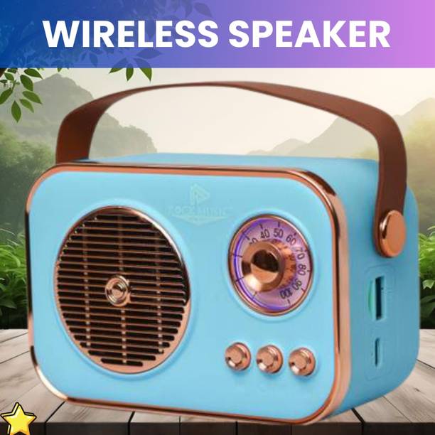 FRONY Saregama (PORTABLE BLUETOOTH SPEAKER) Fm Radio Speaker With Deep Bass SoundBO378 10 W Bluetooth Laptop/Desktop Speaker