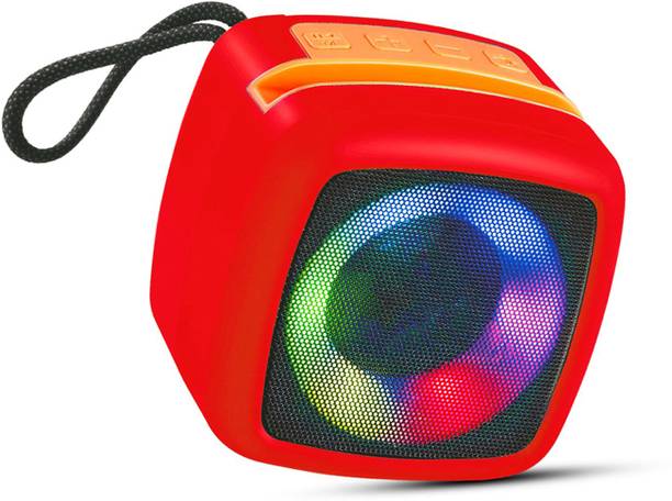 ZWOLLEX 2024 new arrival portable big power wireless bt speaker with LED light colorful 10 W Bluetooth Laptop/Desktop Speaker