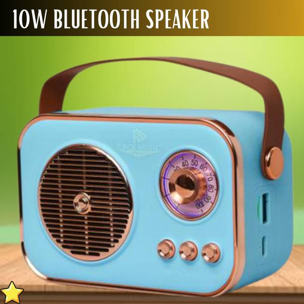 Clairbell Saregama (PORTABLE BLUETOOTH SPEAKER) Fm Radio Speaker With Deep Bass SoundNI482 10 W Bluetooth Laptop/Desktop Speaker