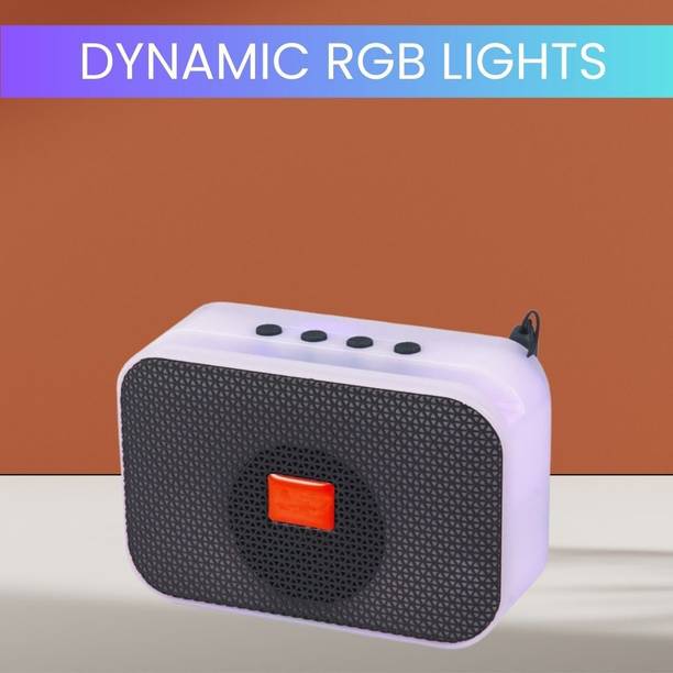 Echomate M412(PORTABLE WIRELESS SPEAKER) Dynamic Thunder Sound Support SD Card/USBR475 5 W Bluetooth Speaker