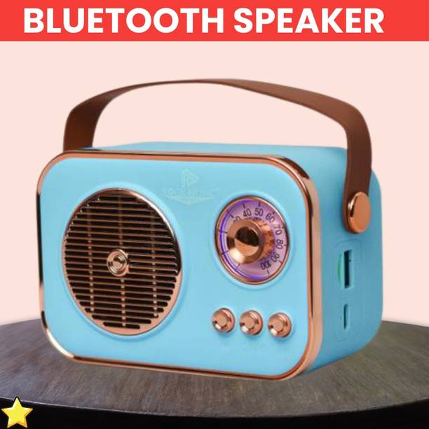 YAROH Saregama (PORTABLE BLUETOOTH SPEAKER) Fm Radio Speaker With Deep Bass SoundMG295 10 W Bluetooth Laptop/Desktop Speaker