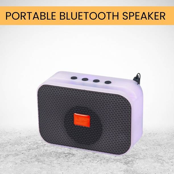 Echomate M412(PORTABLE WIRELESS SPEAKER) Dynamic Thunder Sound Support SD Card/USBR196 5 W Bluetooth Speaker