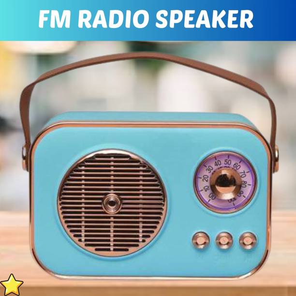 FRONY Saregama (PORTABLE BLUETOOTH SPEAKER) Fm Radio Speaker With Deep Bass SoundBO36 10 W Bluetooth Laptop/Desktop Speaker