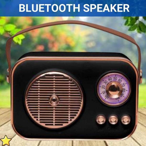FRONY Saregama (PORTABLE BLUETOOTH SPEAKER) Fm Radio Speaker With Deep Bass SoundBO258 10 W Bluetooth Laptop/Desktop Speaker
