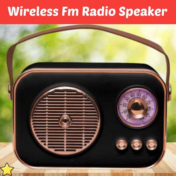 GUGGU (PORTABLE BLUETOOTH SPEAKER) Fm Radio Speaker With Deep Bass SoundMY292 10 W Bluetooth Laptop/Desktop Speaker