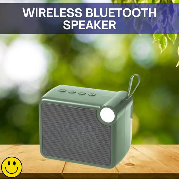 SACRO M406 (PORTABLE WIRELESS SPEAKER) Crystal Clear Sound With Long Life BatteryQ202 5 W Bluetooth Laptop/Desktop Speaker