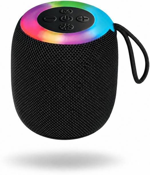 NS WORLD DJ Boom Mini Wireless Bluetooth Portable Speaker RGB Light,USB,TF & Loud Bass 8 W Bluetooth PA Speaker