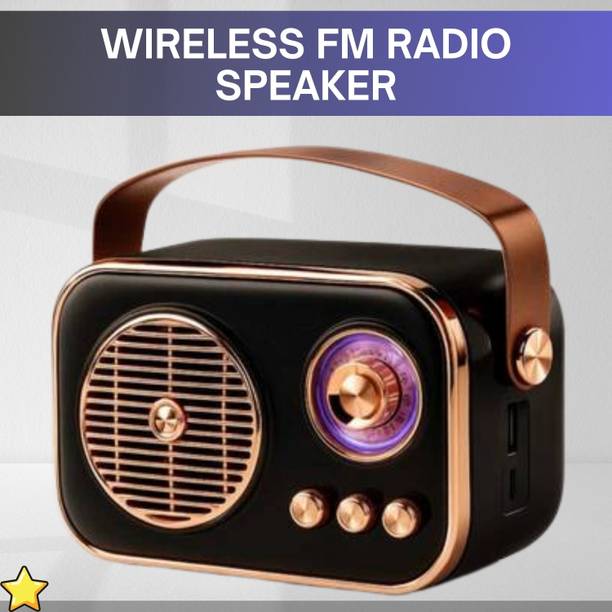 Clairbell Saregama (PORTABLE BLUETOOTH SPEAKER) Fm Radio Speaker With Deep Bass SoundNI209 10 W Bluetooth Laptop/Desktop Speaker