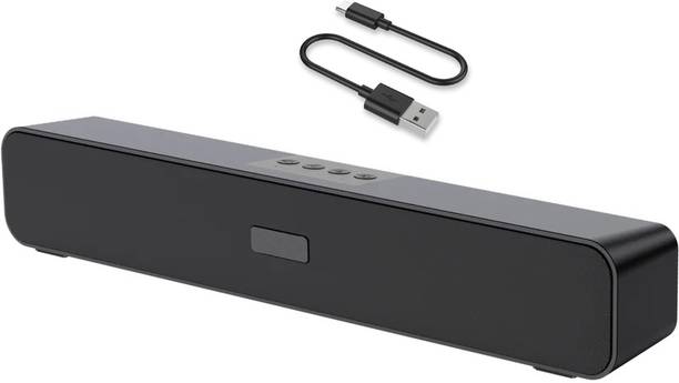 ZSIV (Portable Home TV SOUNDBAR) Dynamic Thunder Sound 1500mAh Battery 16W 16 W Bluetooth Laptop/Desktop Speaker
