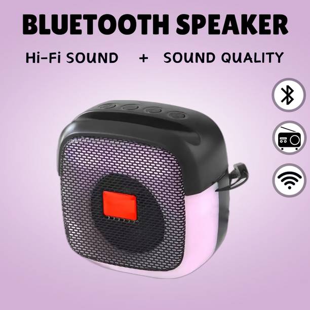 GUGGU M424 Bluetooth Speaker, Support USB,Micro SD,FM With Powerful Sound SpeakersF401 5 W Bluetooth Laptop/Desktop Speaker