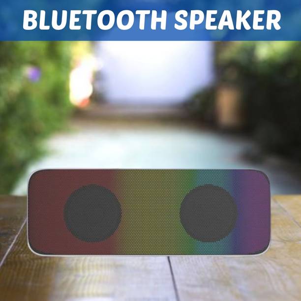 SACRO Shark (PORTABLE BLUETOOTH DESKTOP SPEAKER) With Stereo Sound & Long BatteryE60 20 W Bluetooth Laptop/Desktop Speaker