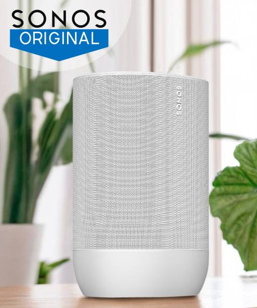Sonos Move Wireless with 11Hrs Playtime, IPX56 Rated, Wi-Fi Connect 36 W Bluetooth Speaker