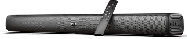 Mivi Fort Sonic 100 Soundbar, 2.2 Channel, Multi-Input & EQ Modes, BT v5.3 100 W Bluetooth Soundbar