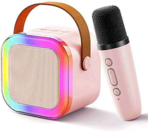 Dr Ira Portable Bluetooth Karaoke Speaker with 1 Mic 5 W Bluetooth Speaker
