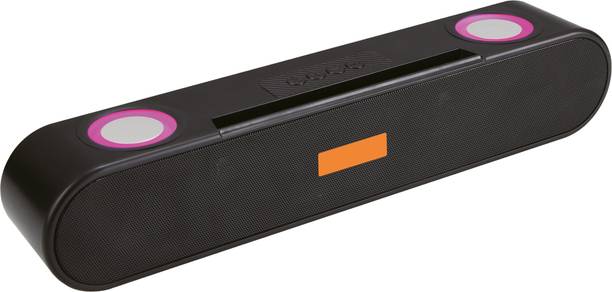 TX -FLO Multiport Connectivity, BT Speaker for TV, Mobile, PC, Laptops, Tablets Black 20 W Bluetooth Speaker