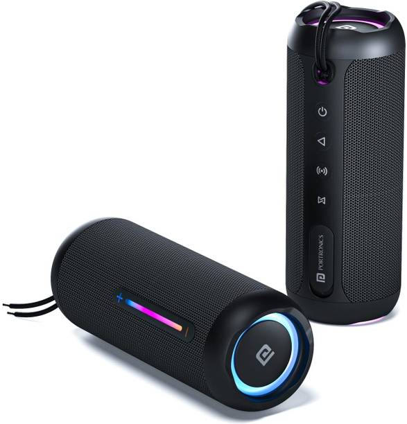 Portronics Breeze 5 Portable Wireless With In Built Mic,6Hrs Playtime 25 W Bluetooth Speaker