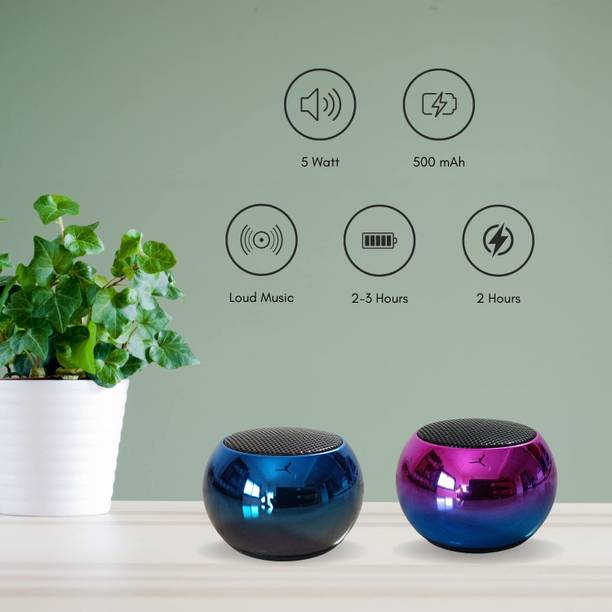 NKL Splashproof 3D Smart Bluetooth Speaker For home Outdoor Activities _108 5 W Bluetooth Speaker