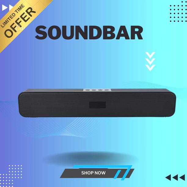 NANDGHER Bluetooth Soundbar with 4 Hours Wireless PlayTime Bluetooth Speakers S192 20 W Bluetooth Speaker