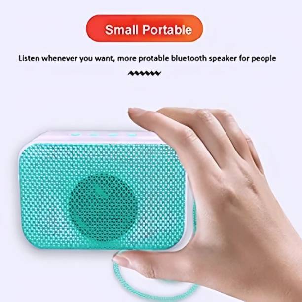 TWS Small Portable Speaker Thunderous Bass with Clarity_SEM 5 W Bluetooth Speaker