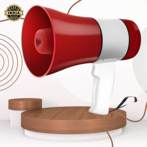 GUGGU A283 MEGAPHONE -Exceptional Clarity, Loud & Stylish with USB, TF, 240s recording 500 W Mobile/Tablet Speaker