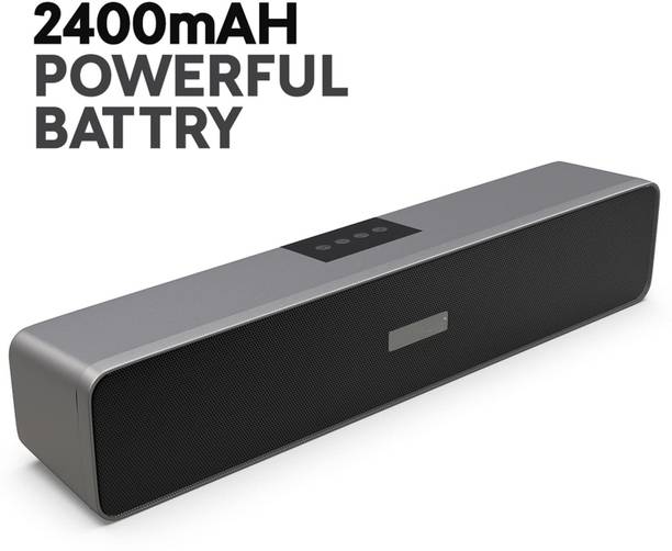 ZWOLLEX High Quality TV Sound Bar, Dual EQ Modes, Surround Sound, Deep Bass Subwoofer 10 W Bluetooth Speaker