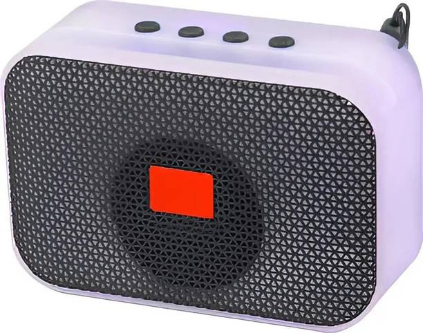 PLERIZA Mini Portable and Compact 4 Hour Bluetooth Speaker with Loud and Strong bass 5 W Bluetooth Speaker