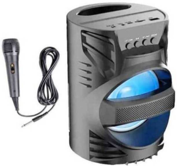 GUGGU JIS25-KQ156-LZ 4104||WS-04|| Karaoke Speaker With Mic Super Bass Bluetooth 15 W Bluetooth Speaker