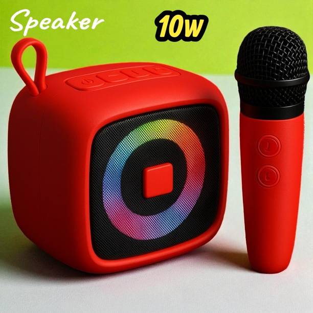 Nilesawar X75 Bluetooth Speaker and Mic Combo | Party Sound Setup 10 W Bluetooth Speaker