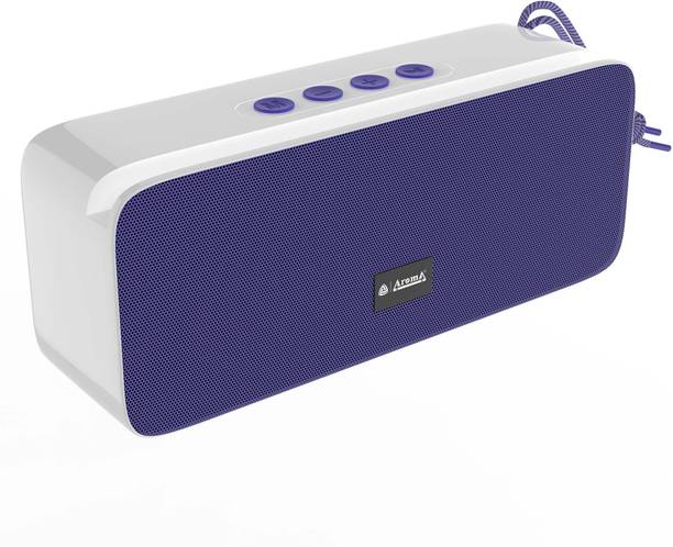 Aroma Flip Upto 8 Hrs Music time* With Dynamic Thunder Sound With RGB Lights Portable 12 W Bluetooth Speaker