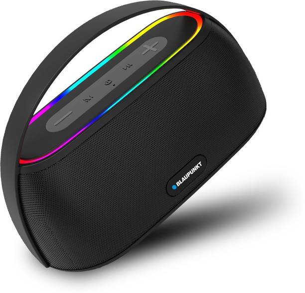 Blaupunkt ATOMIK Grab and Go Portable Boombox I Light Weight Grab on the GO Speaker 20 W Bluetooth Speaker