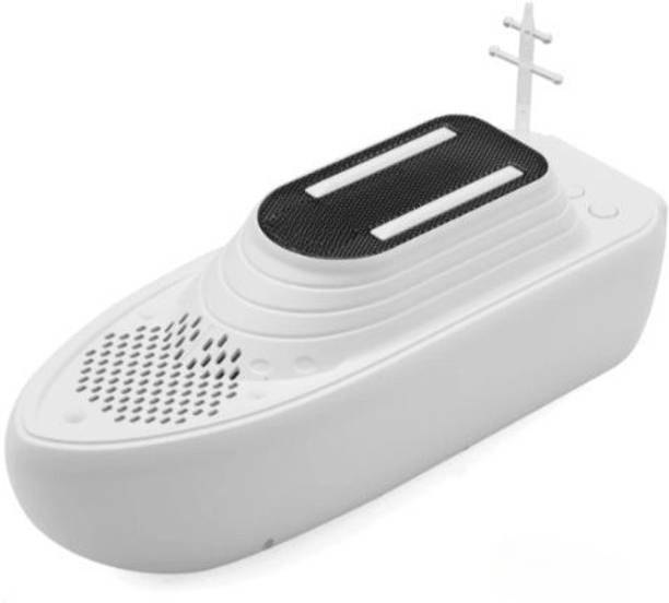 WOOS portable Bluetooth speaker ship shaped with RGB anttena 10 W Bluetooth Speaker