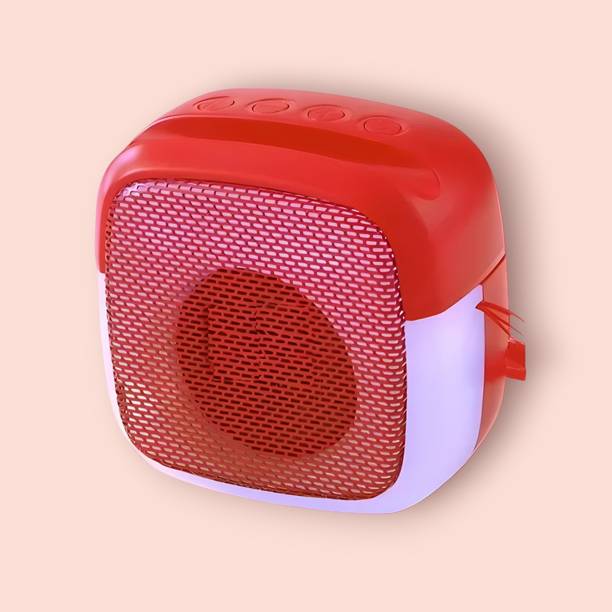 AIZINA Compact Boom Speaker Thunder Vibes with Disco LED Panel_6A 5 W Bluetooth Speaker