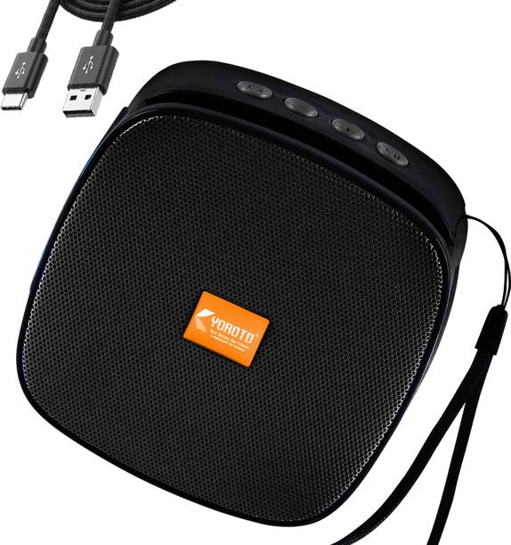 YOROTO Portable Wireless Speaker Bar with Thunder Beats 12 W Bluetooth Speaker