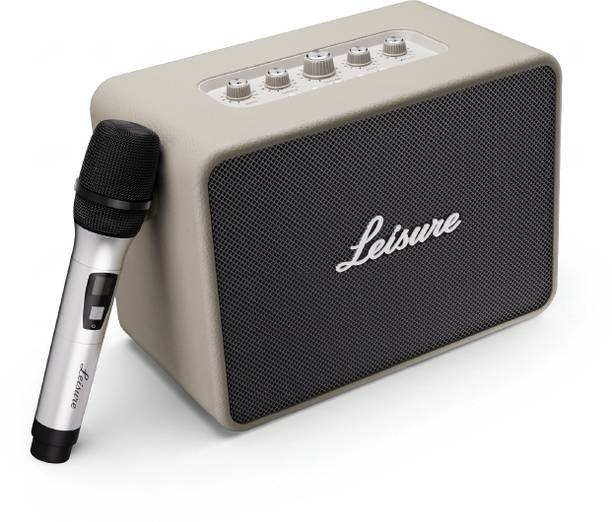 Leisure DOMINATOR Portable Bluetooth Speaker, Sound with 2 Wireless Mics - 160 W Bluetooth Speaker