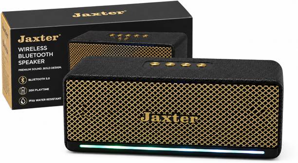 JAXTER 1500 MAH Dual Speaker Wireless Bluetooth Soundbar withHeavy Bass and RGB Lights 7 W Bluetooth Speaker
