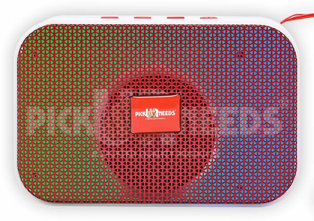 Pick Ur Needs Portable Wireless Speakers With Disco RGB Light TF Card / USB Device Supported 5 W Bluetooth Speaker