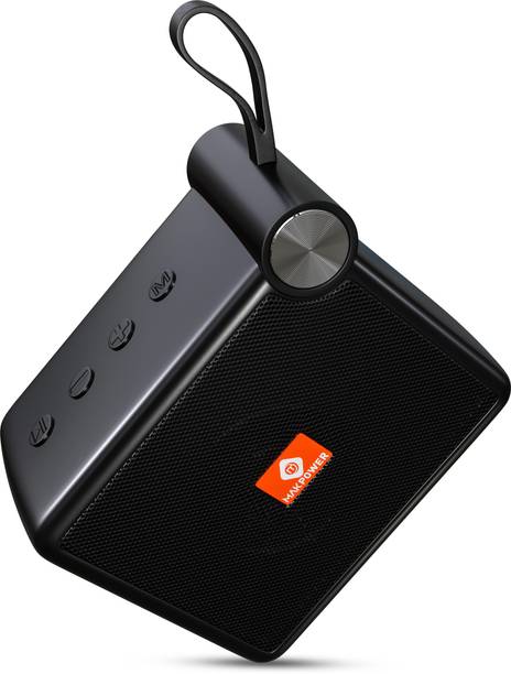 MAK POWER 4H Playtime, Deep Bass, Powerful HD Sound, Mini Size Portable, Wireless 10 W Bluetooth Speaker