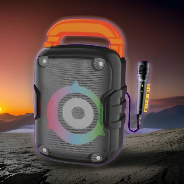 Clairbell 33v_Champ Mini Trolley Speaker: 6hr Playback, 2000mAh Battery, 20W Bluetooth 10 W Bluetooth Speaker