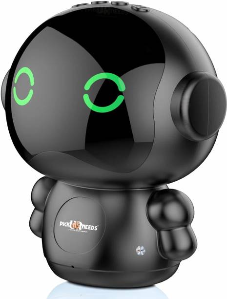 Pick Ur Needs Compact Rechargeable Wireless Mini DJ Speaker HiFi Bass,LED Lights, 800mAh 5 W Bluetooth Speaker