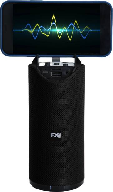 FXI TG113 With Mobile Stand, Dual Speaker, 10hr Playtime, SplashProof, Portable 48 W Bluetooth Speaker