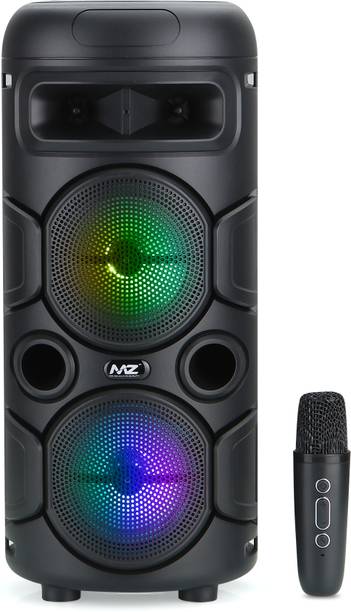 MZ M303 (PORTABLE KARAOKE SPEAKER) Dynamic Sound with Wireless MIC, 1800mAh 16 W Bluetooth Speaker